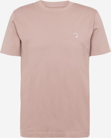 rožinė Abercrombie & Fitch Marškinėliai: priekis
