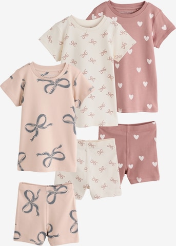 Next Schlafanzug in Beige: Vorderseite