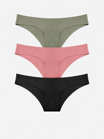 LEAFLETIC Broekje 'Leafletic Women’s Low Rise Hipsters Brief' in Zwart: voorkant