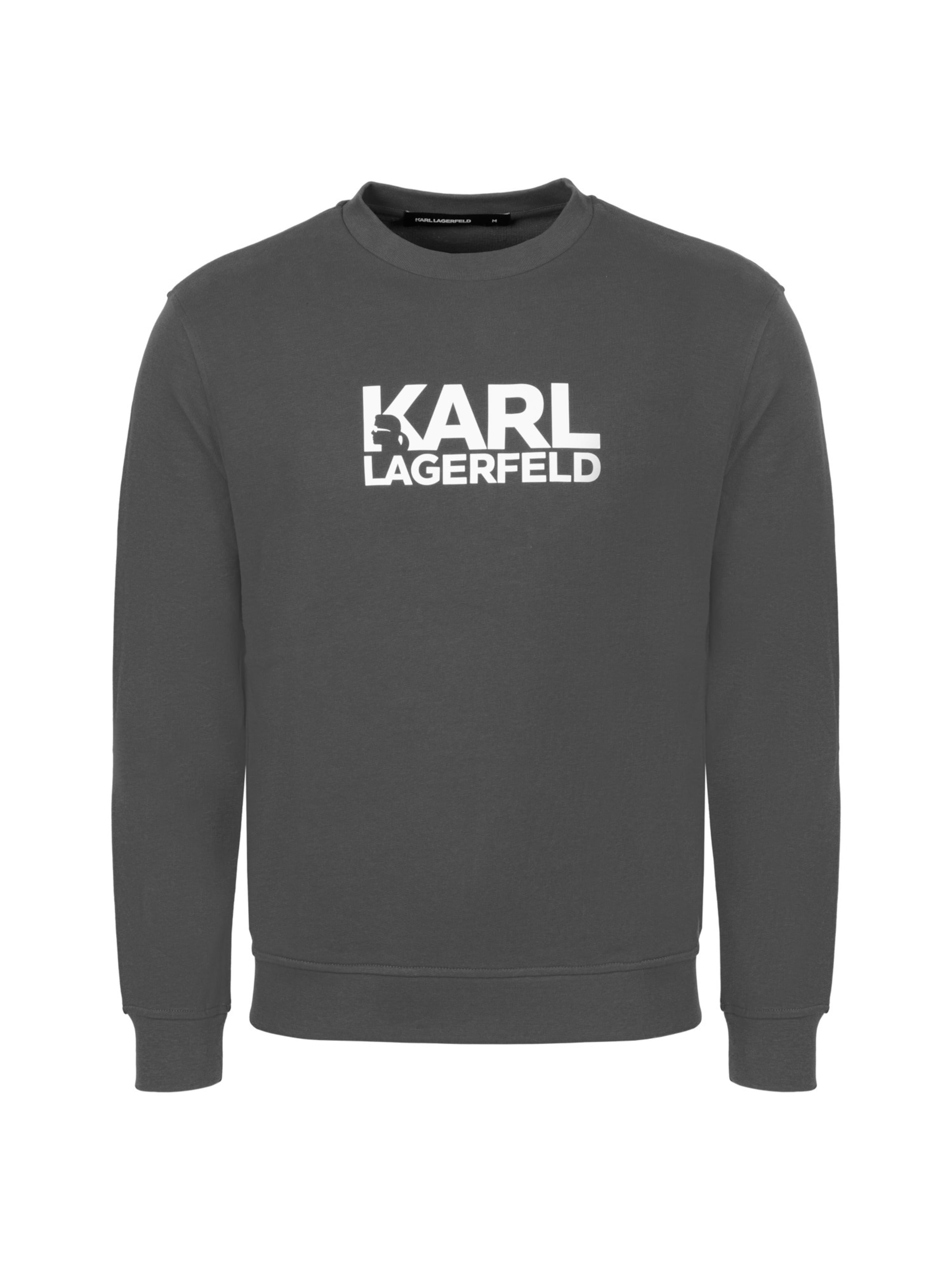 Karl Lagerfeld Sweatshirt in Grau: Vorderseite