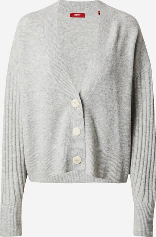 Cardigan ESPRIT en gris : devant