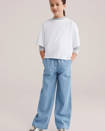 WE Fashion Regular Дънки 'Meisjes' в синьо