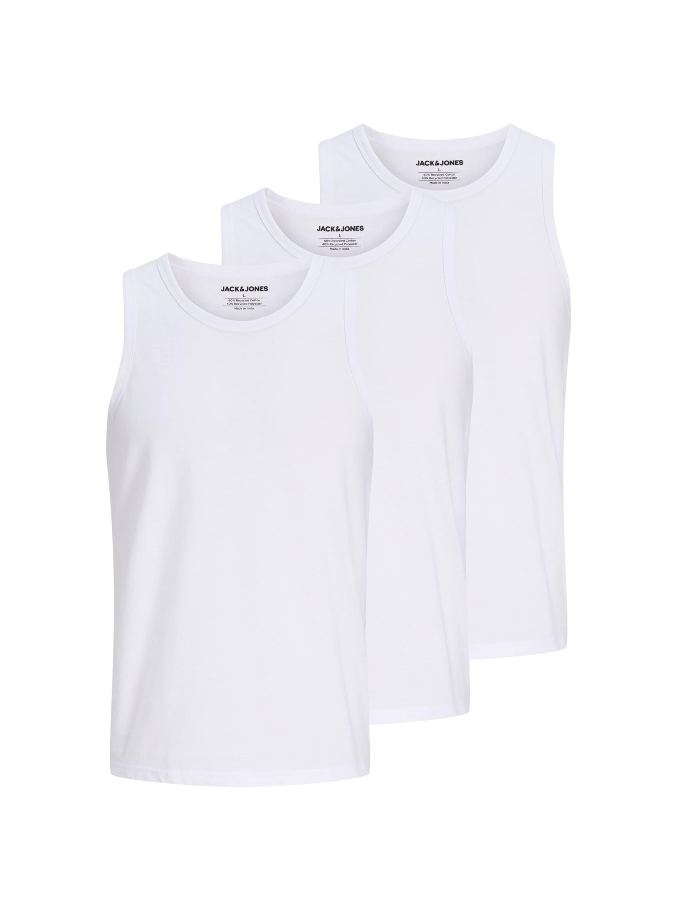 Base Layer JACK & JONES en blanc : devant