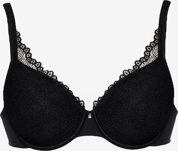 VIANIA Triangle Bra 'Leni' in Black: front