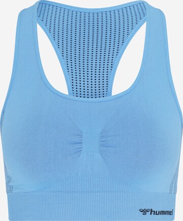 Soutien-gorge de sport Hummel en bleu : devant