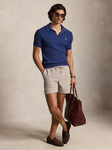 Polo Ralph Lauren Regular Trousers in Grey: front