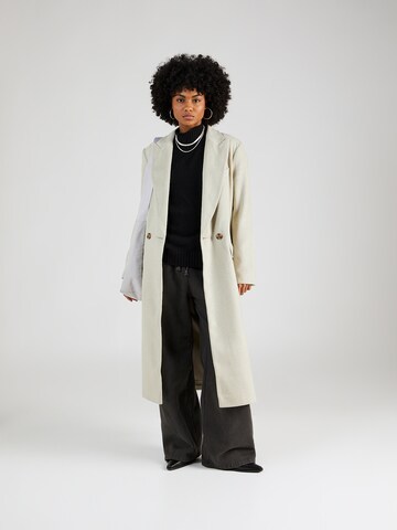 TOPSHOP Between-seasons coat in Beige