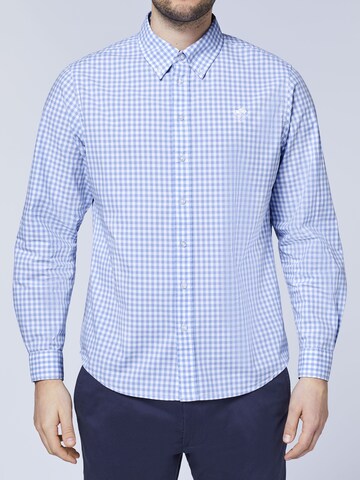 Polo Sylt Regular fit Button Up Shirt in Blue