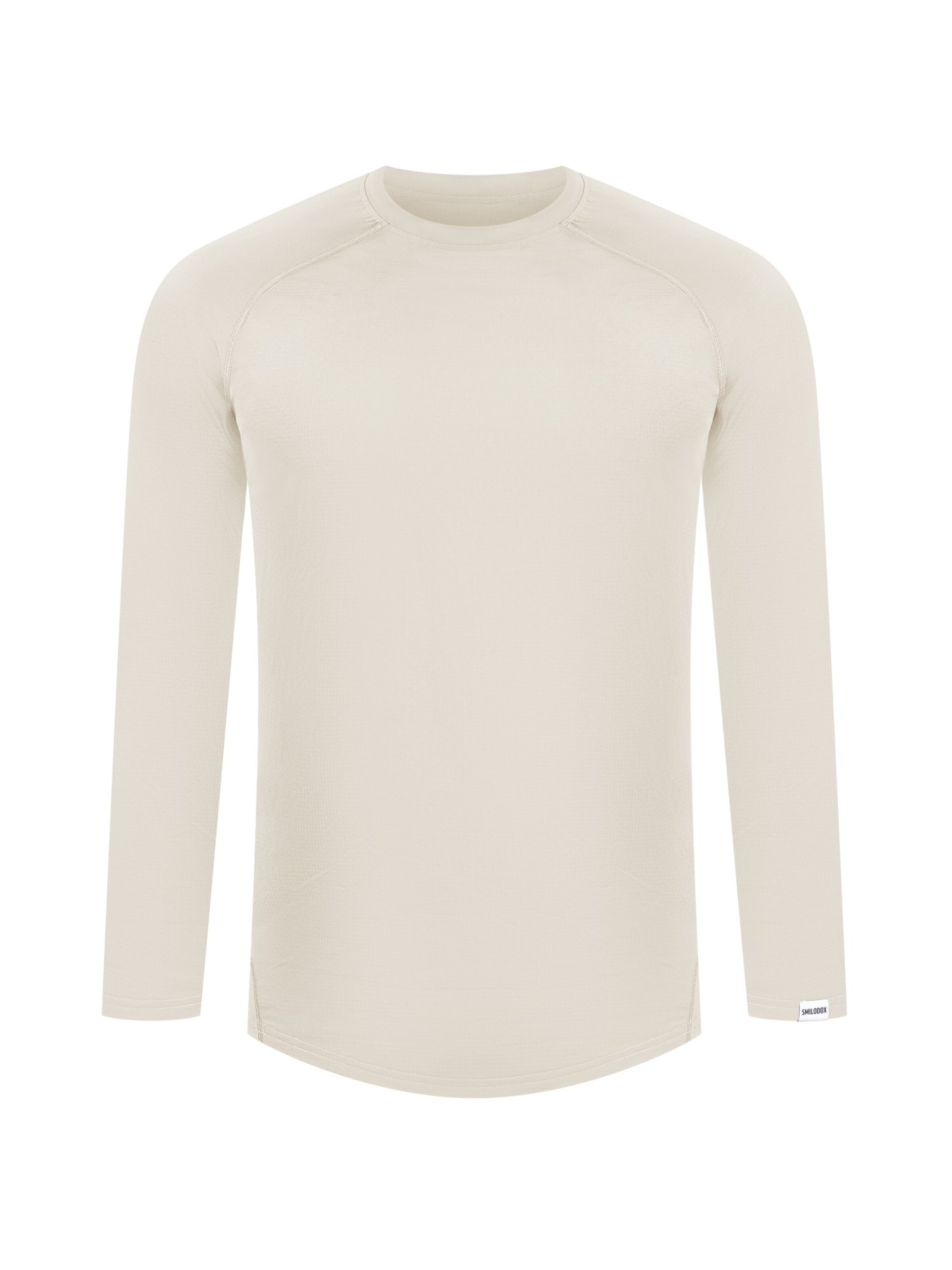 Smilodox Longsleeve ' Powerfit ' in Beige: Vorderseite