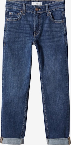 MANGO KIDS Regular Jeans in Blauw: voorkant