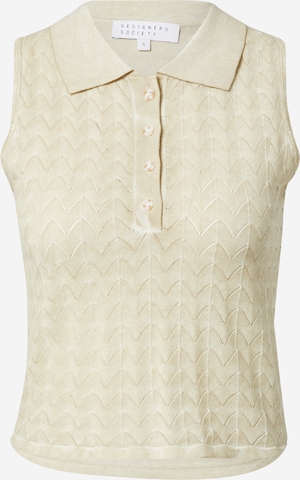 Designers Society Stricktop 'ALISIOS' in Beige: predná strana