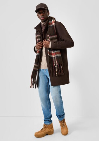 Manteau mi-saison QS en marron : devant