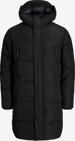 Veste d’hiver 'JJEBECKS' JACK & JONES en noir : devant