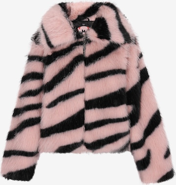 Veste mi-saison myMo ROCKS en rose : devant