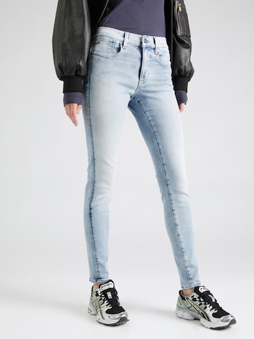 G-Star RAW - Skinny Calças de ganga 'Lhana' em azul: frente