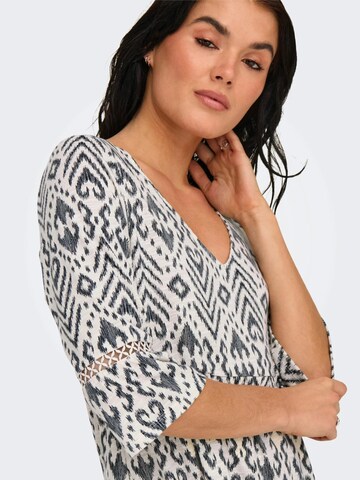 JDY Oversized jurk 'JDYDORA Korte jurk' in Blauw