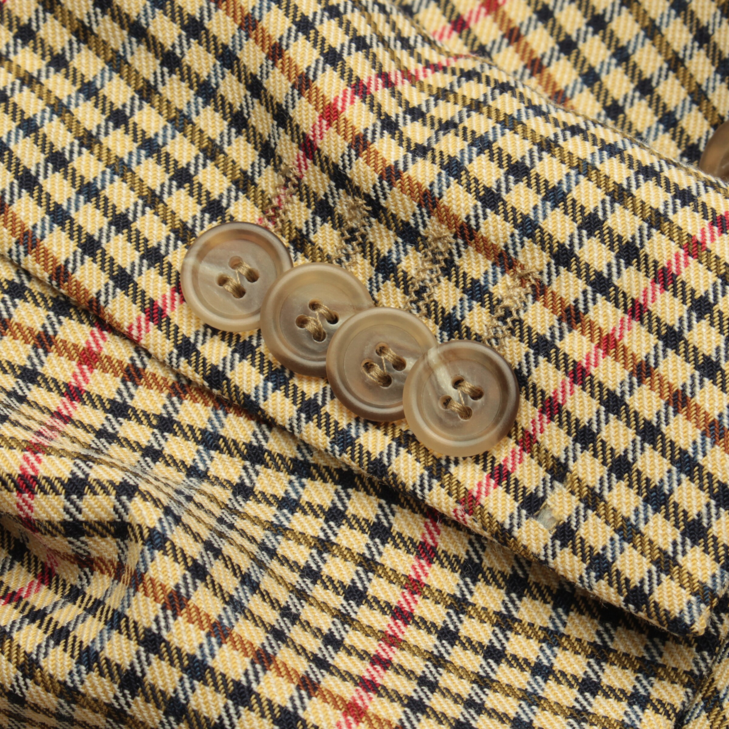 BURBERRY Suit Jacket in XL in Mixed colors