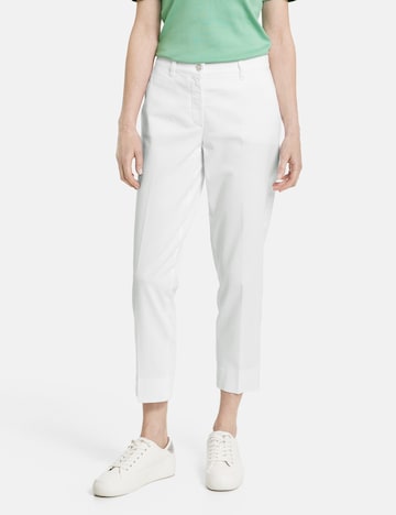 GERRY WEBER Slim fit Pants 'Kir:sty' in White: front