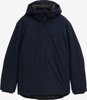 TOM TAILOR DENIM Between-season jacket in Blue: front