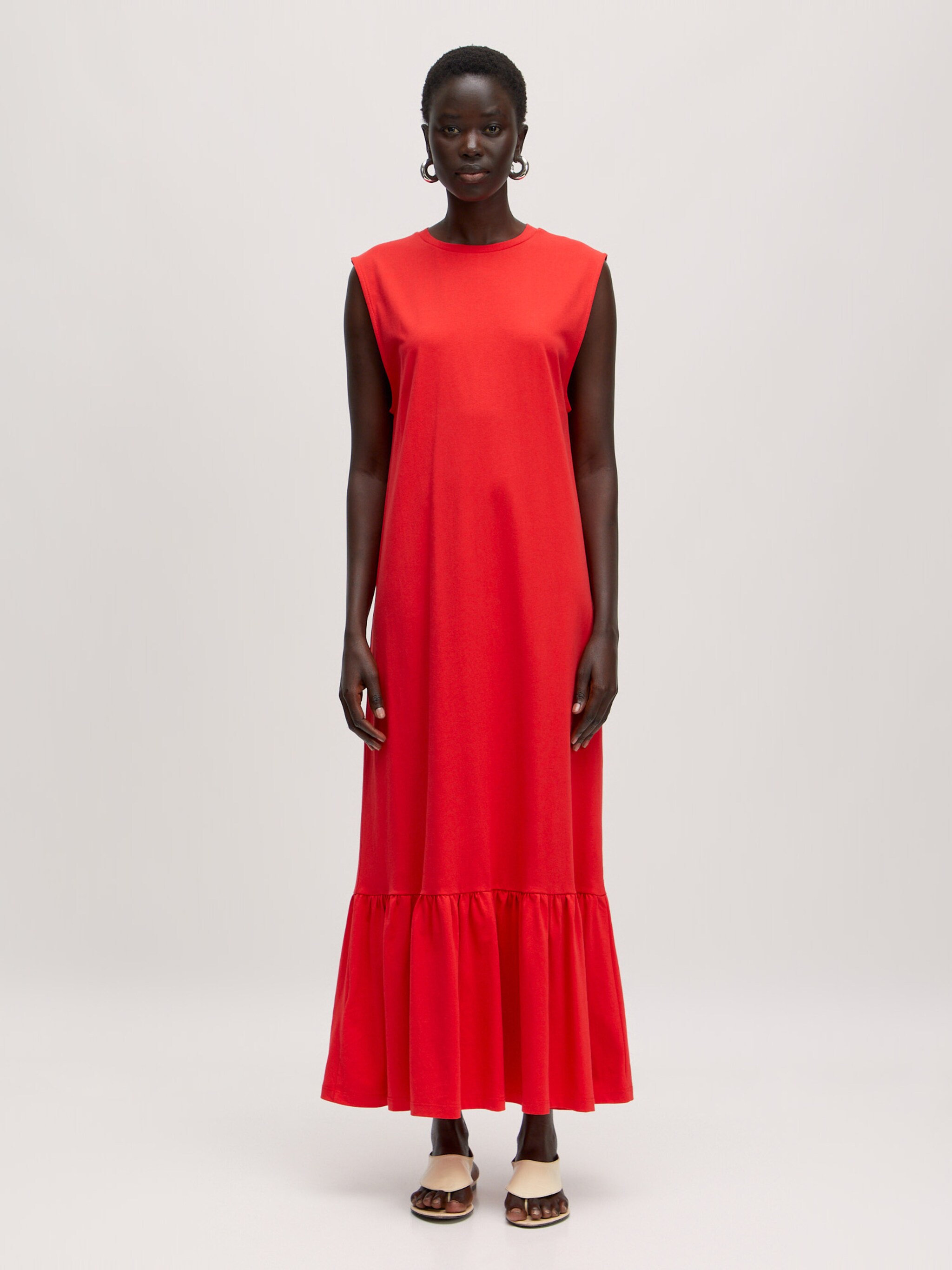 EDITED Producten Jurk 'Gustave' Rood