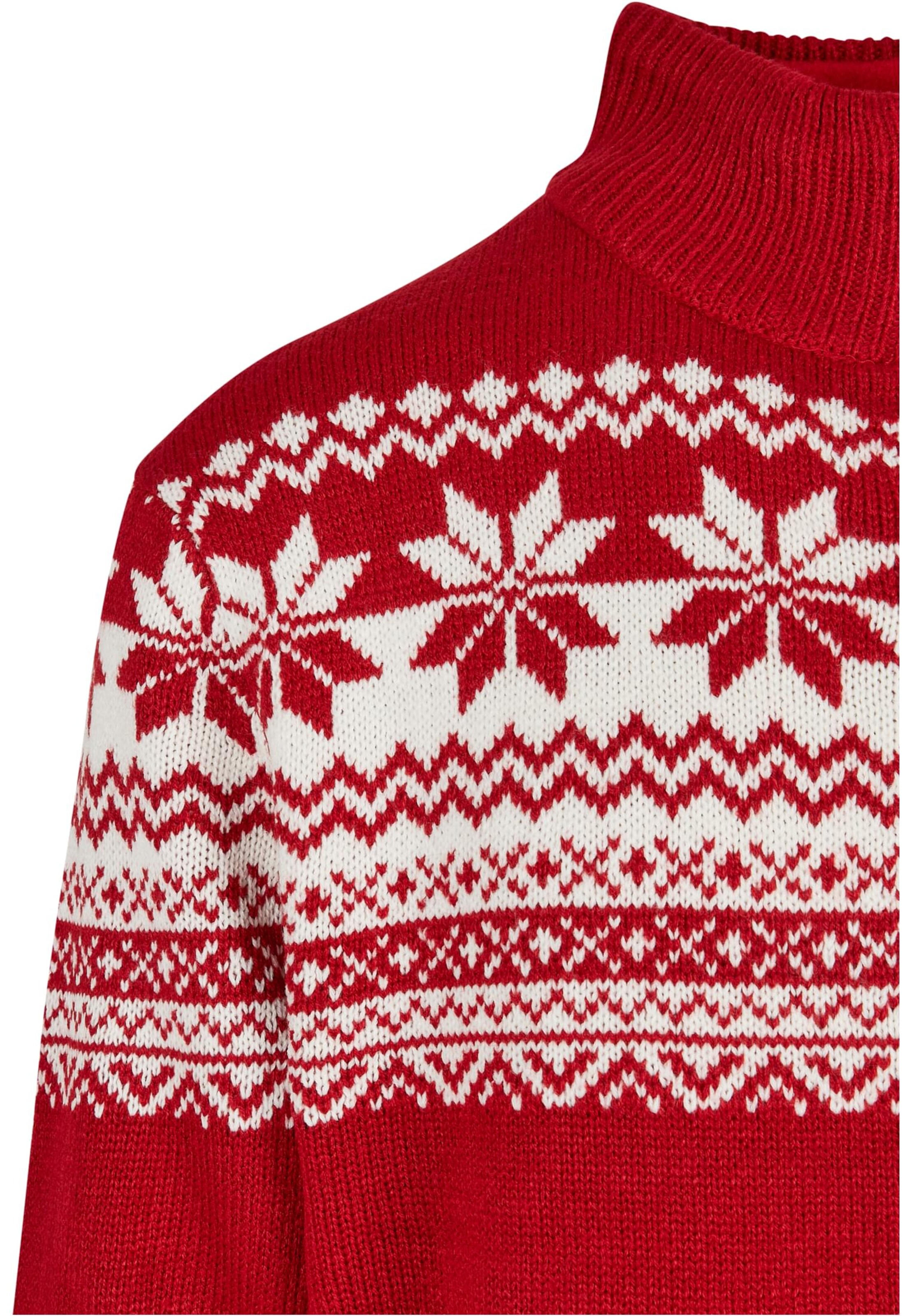 Brandit Cardigan i rød