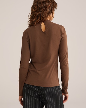 Maglietta di WE Fashion in marrone