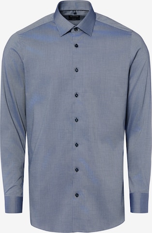 OLYMP Button Up Shirt in Blue: front