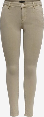 Skinny Jeans 'Blush' di ONLY in beige: frontale