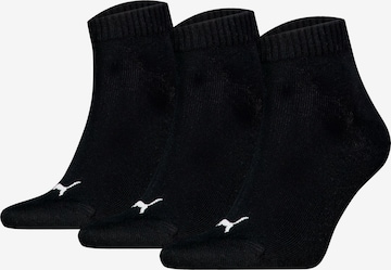 PUMA Ponožky – černá: přední strana
