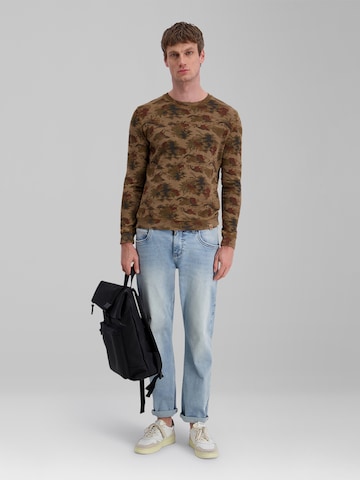 TIMEZONE Sweatshirt 'Crewneck' in Beige
