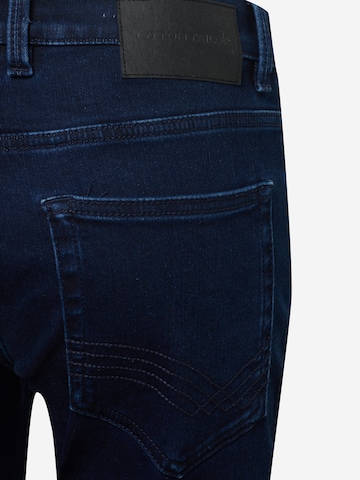 Coupe slim Jean 'Josh' TOM TAILOR en bleu