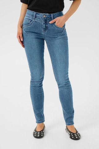 Cream Slimfit Jeans 'Amalie' i blå: forside