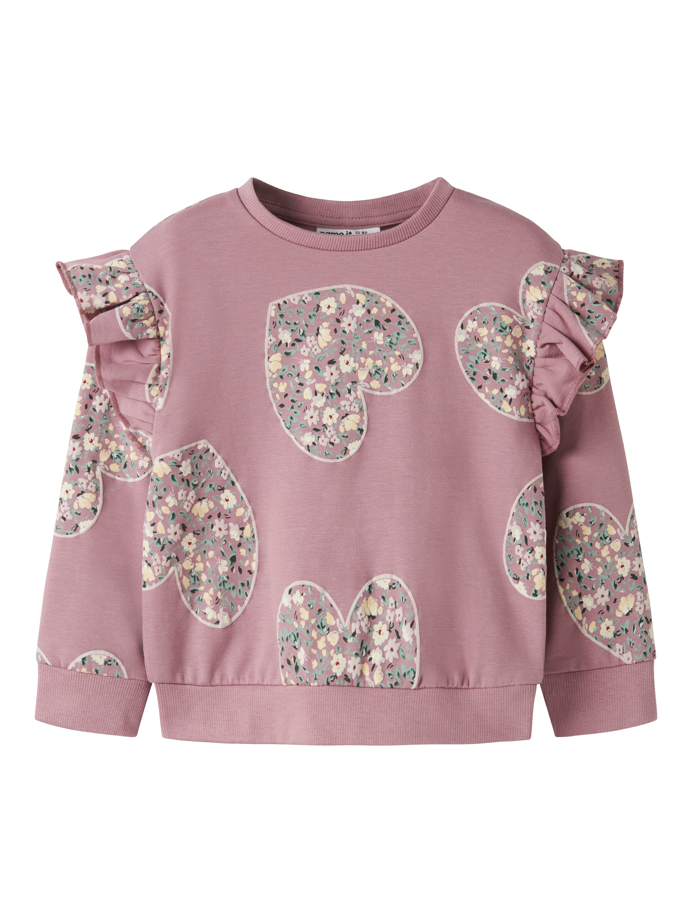 NAME IT Sweatshirt in Pink: Vorderseite