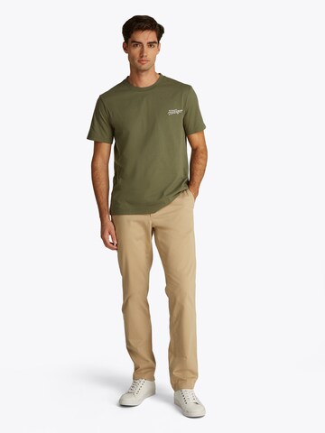 T-Shirt 'SUMMER PHOTO' TOMMY HILFIGER en vert