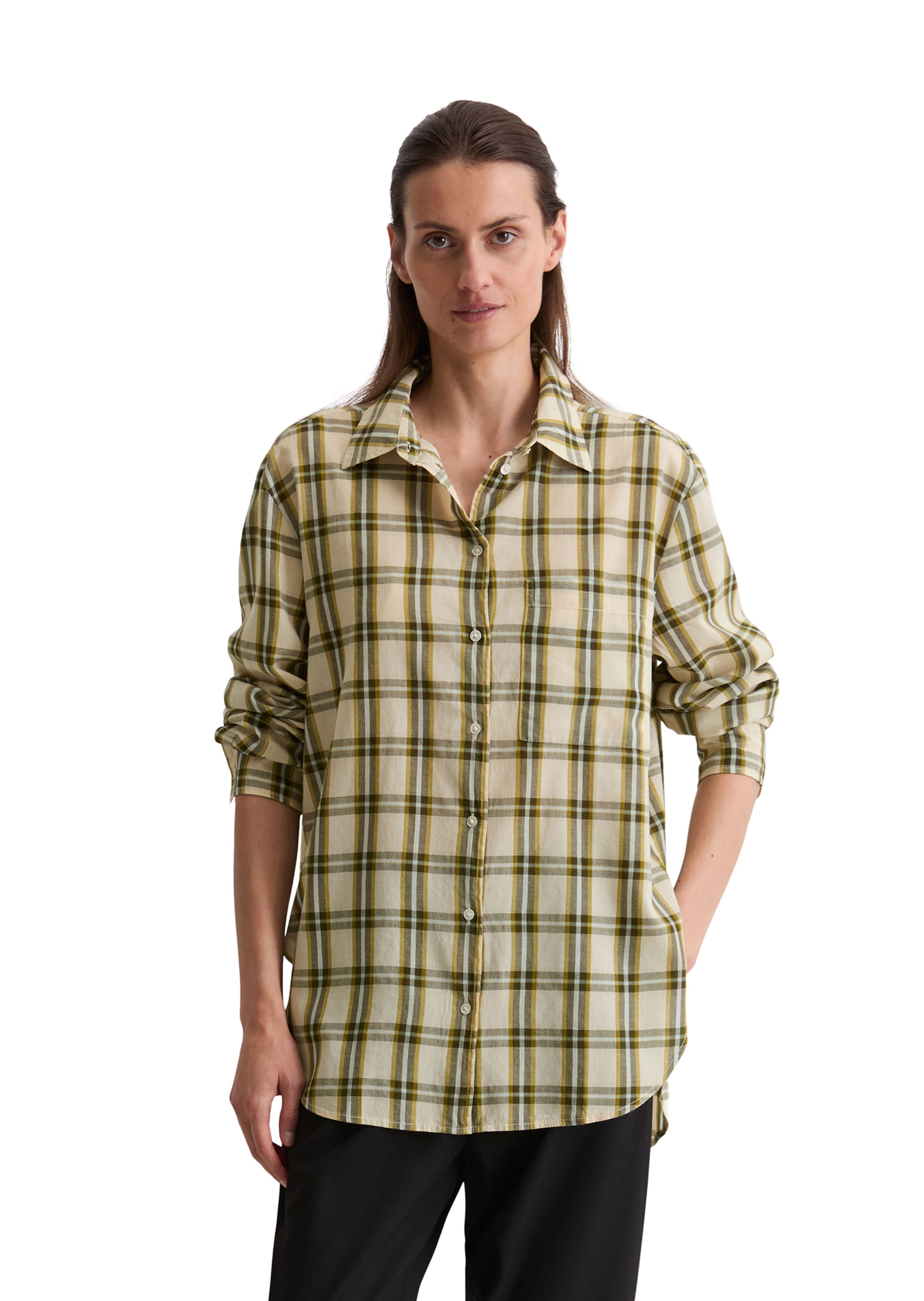 Marc O'Polo Блузка в Бежевый: спереди