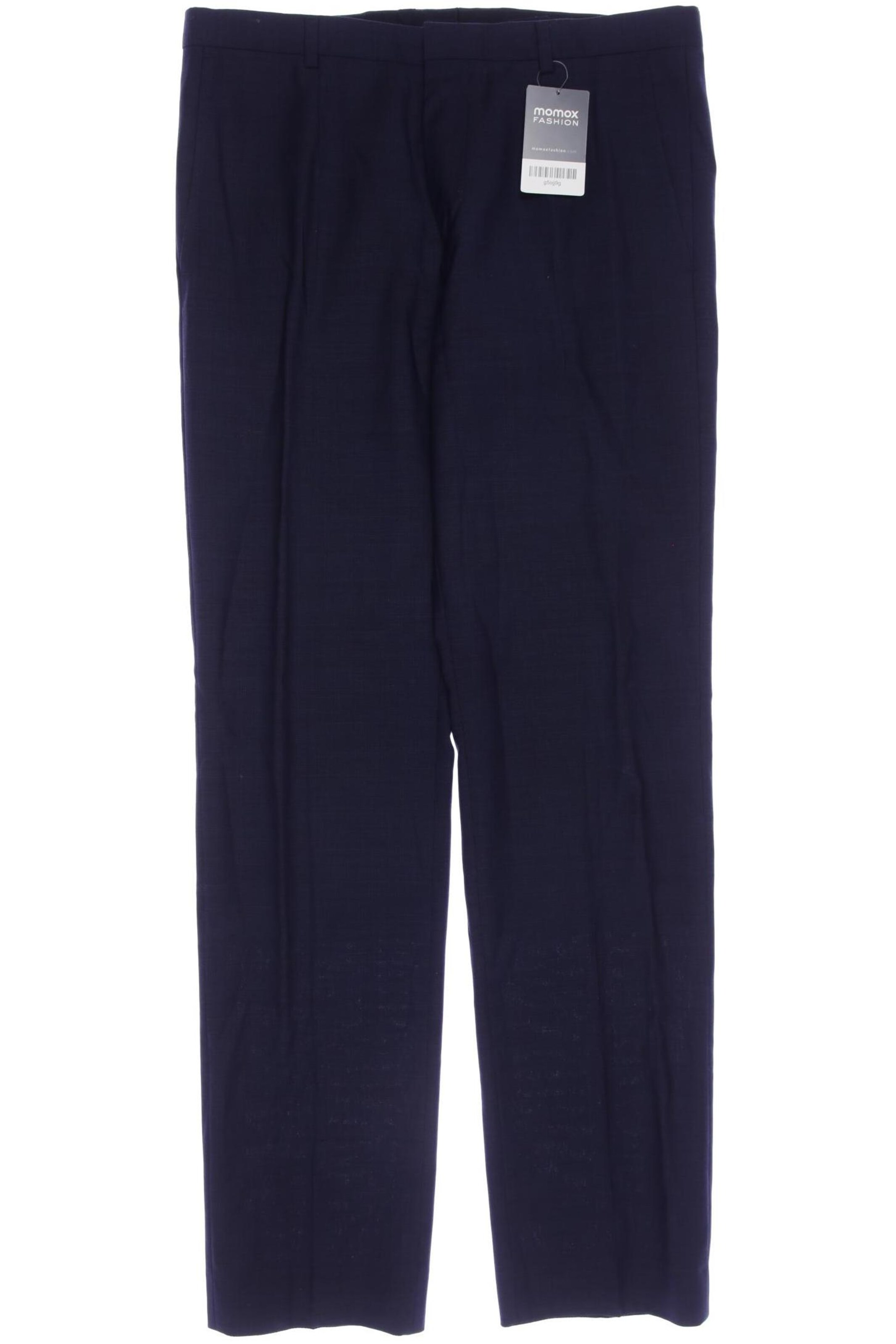 HUGO Stoffhose 31-32 in Blau: Vorderseite