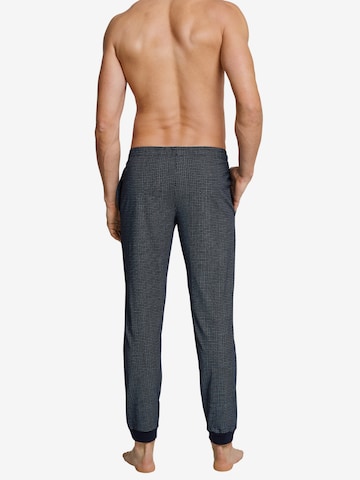 Regular Pantalon de pyjama SCHIESSER en bleu