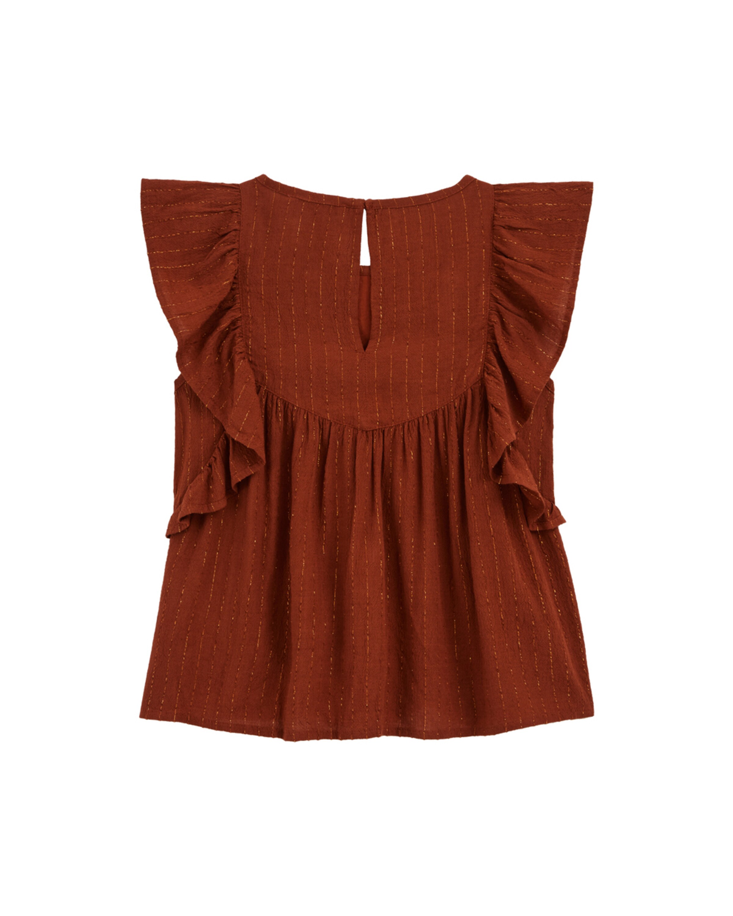 WE Fashion Блузка в Коричневый