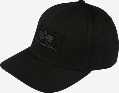 ALPHA INDUSTRIES Шапка с козирка в черно, Преглед на продукта