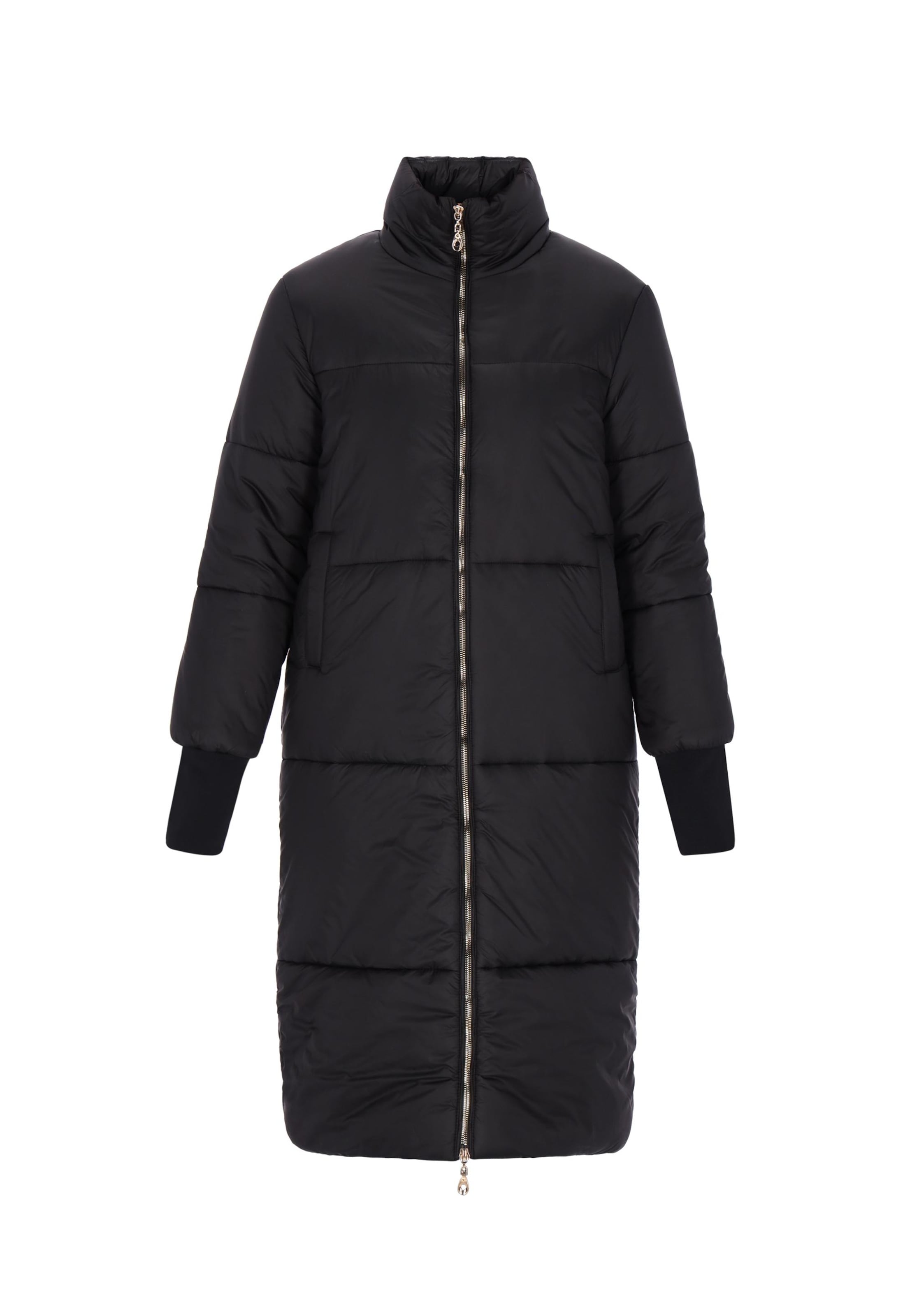 Manteau d’hiver MAIRE en noir : devant