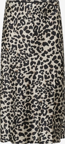 Jupe 'Juna' KAFFE CURVE en beige : devant