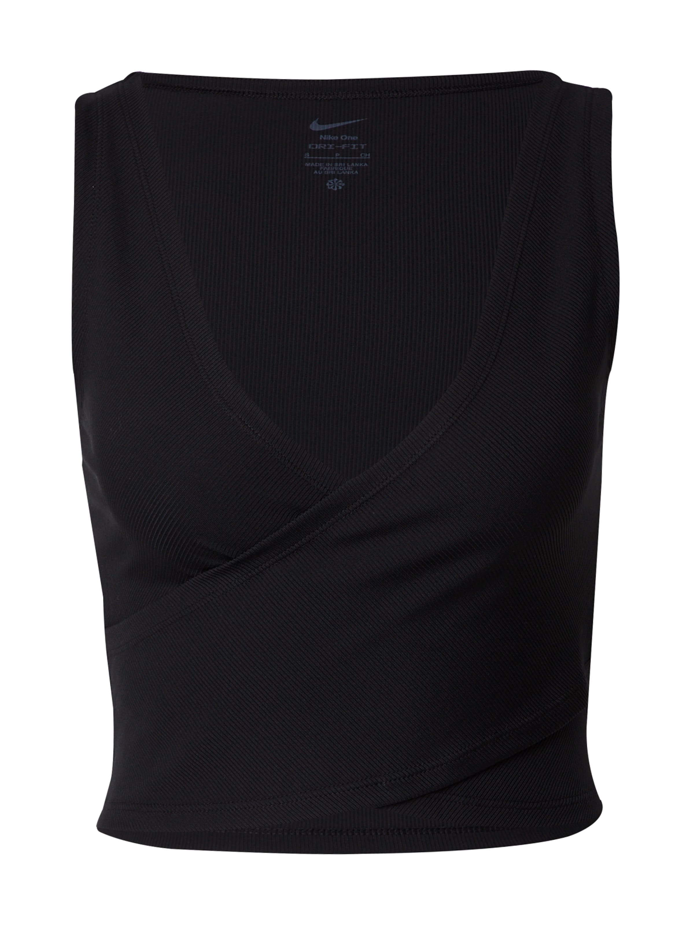 NIKE - Top deportivo 'ONE' en negro: frente