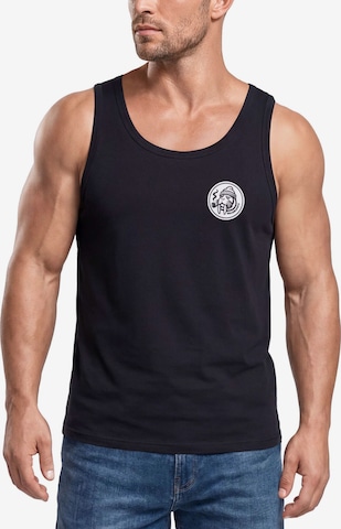 Neverless Shirt 'Walross' in Black: front