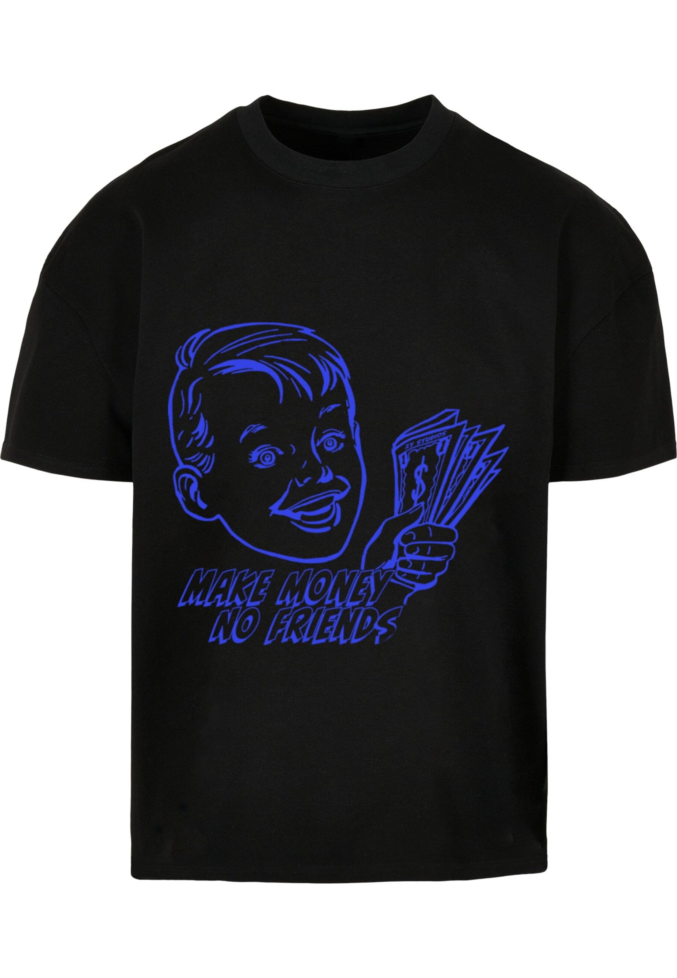2Y Studios Shirt 'Make Money' in Black: front