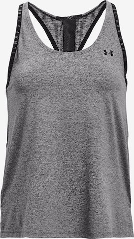 UNDER ARMOUR Sporttop 'Knockout ' in Grau: front