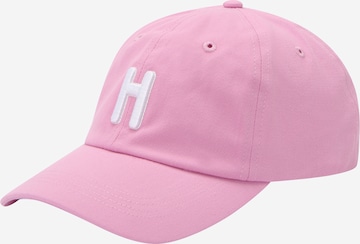 Casquette de sport Hummel en violet : devant