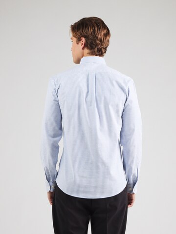 Coupe regular Chemise business Lindbergh en bleu