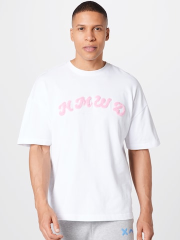 ABOUT YOU Limited - Camisa 'Roman' em branco: frente