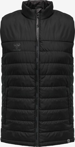 Hummel Bodywarmer in Zwart: voorkant