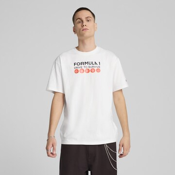 PUMA Functioneel shirt 'F1® Drive to Survive' in Wit